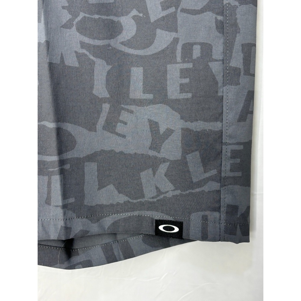 Oakley Golf Transition Ransom Short Mens Collage Uniform Gray Regular Fit 36 NWT - Picture 3 of 9